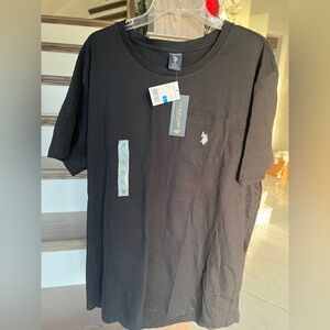NWT US POLO ASSN Black T-Shirt